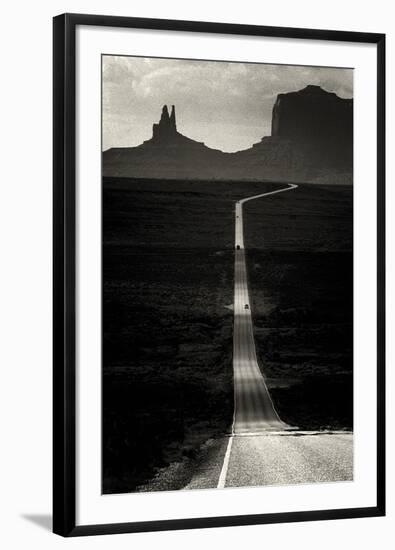 Desert Highway-Hakan Strand-Framed Giclee Print