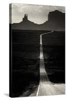 Desert Highway-Hakan Strand-Stretched Canvas
