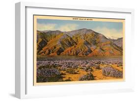 Desert Hills of Nevada-null-Framed Art Print