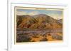 Desert Hills of Nevada-null-Framed Premium Giclee Print