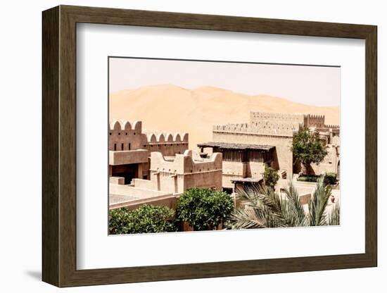 Desert Home - Above the Rooftops-Philippe HUGONNARD-Framed Photographic Print