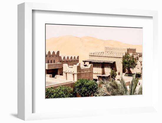 Desert Home - Above the Rooftops-Philippe HUGONNARD-Framed Photographic Print