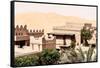 Desert Home - Above the Rooftops-Philippe HUGONNARD-Framed Stretched Canvas