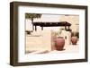 Desert Home - Pergola-Philippe HUGONNARD-Framed Photographic Print