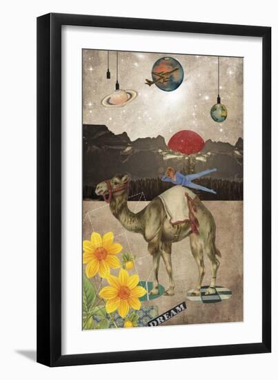 Desert Is A Lonely Place-Elo Marc-Framed Giclee Print