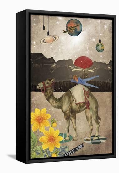 Desert Is A Lonely Place-Elo Marc-Framed Stretched Canvas