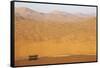 Desert landscape, Badain Jaran Desert, Inner Mongolia, China-Ellen Anon-Framed Stretched Canvas