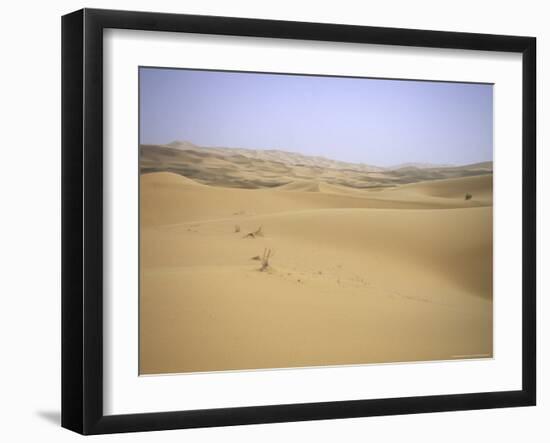 Desert Landscape, Morocco-Michael Brown-Framed Photographic Print