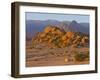 Desert Landscape Near Tafraoute at Sunset, Morocco, North Africa, Africa-null-Framed Photographic Print