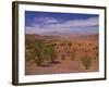 Desert Landscape Near Tafraoute, Morocco, North Africa, Africa-null-Framed Photographic Print