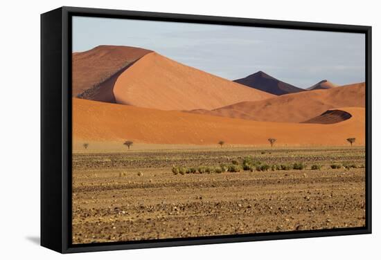 Desert Landscape, Sossusvlei, Namibia, Southern Africa-Eyesee10-Framed Stretched Canvas