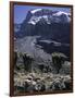 Desert Landscape with Mountain View, Kilimanjaro-Michael Brown-Framed Premium Photographic Print