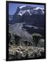 Desert Landscape with Mountain View, Kilimanjaro-Michael Brown-Framed Premium Photographic Print