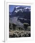 Desert Landscape with Mountain View, Kilimanjaro-Michael Brown-Framed Photographic Print