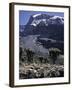 Desert Landscape with Mountain View, Kilimanjaro-Michael Brown-Framed Photographic Print