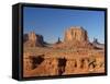 Desert Landscape with Rock Formations in Monument Valley, Arizona, USA-null-Framed Stretched Canvas