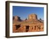 Desert Landscape with Rock Formations in Monument Valley, Arizona, USA-null-Framed Photographic Print