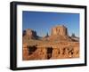 Desert Landscape with Rock Formations in Monument Valley, Arizona, USA-null-Framed Photographic Print