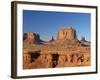 Desert Landscape with Rock Formations in Monument Valley, Arizona, USA-null-Framed Photographic Print