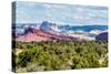 Desert Landscapes in Utah with Sandy Mountains-digidreamgrafix-Stretched Canvas