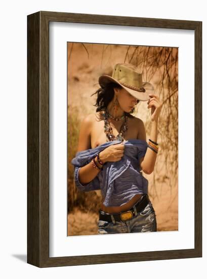 Desert Life-null-Framed Art Print