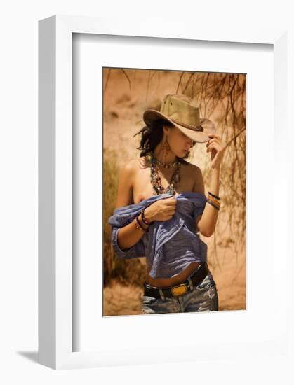 Desert Life-null-Framed Art Print