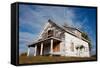 Desert Midwestern White House-Joseph Sohm-Framed Stretched Canvas