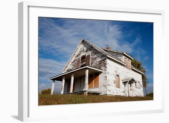 Desert Midwestern White House-Joseph Sohm-Framed Photographic Print