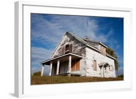 Desert Midwestern White House-Joseph Sohm-Framed Photographic Print