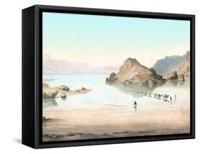 Desert Mirage, 1854 Artwork-Detlev Van Ravenswaay-Framed Stretched Canvas