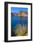 Desert mountain and Canyon lake, Superstition Mountains, Arizona, USA-Anna Miller-Framed Photographic Print