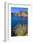Desert mountain and Canyon lake, Superstition Mountains, Arizona, USA-Anna Miller-Framed Photographic Print
