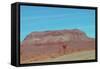 Desert Mountain-NaxArt-Framed Stretched Canvas