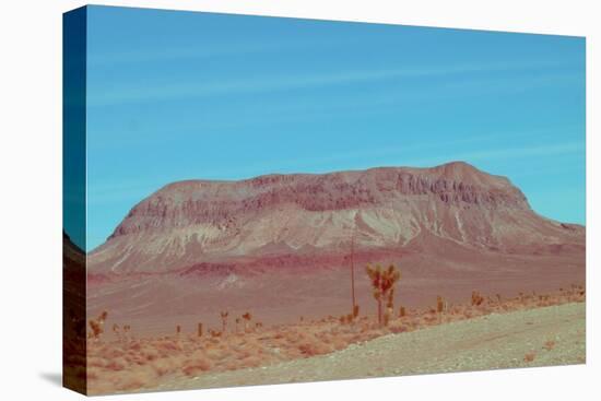 Desert Mountain-NaxArt-Stretched Canvas