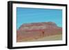 Desert Mountain-NaxArt-Framed Art Print