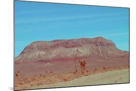 Desert Mountain-NaxArt-Mounted Art Print