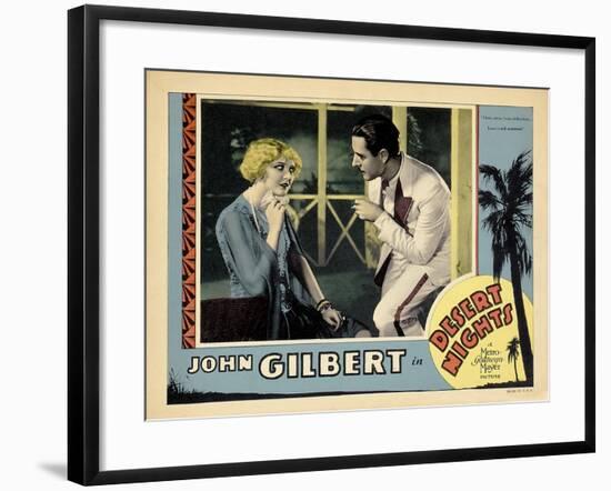 Desert Nights, 1929-null-Framed Art Print