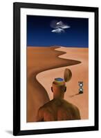 Desert of Time and Technology-rolffimages-Framed Art Print