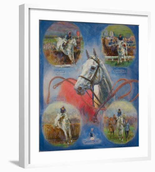 Desert Orchid-Claire Eva Burton-Framed Art Print