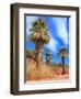 Desert Palm Oasis Phoenix Arizona-Charles Harker-Framed Photographic Print