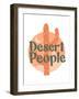 Desert People Vintage Graphic Art-null-Framed Art Print