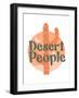 Desert People Vintage Graphic Art-null-Framed Art Print