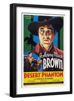 Desert Phantom, Johnny Mack Brown, 1936-null-Framed Art Print