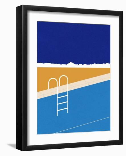 Desert Pool-Rosi Feist-Framed Giclee Print