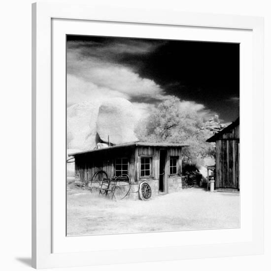 Desert Queen Ranch, Joshua Tree National Park, California, USA-Janell Davidson-Framed Photographic Print