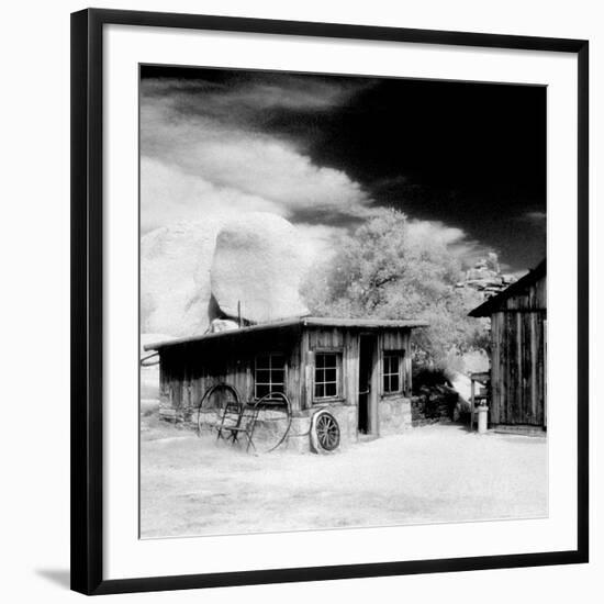 Desert Queen Ranch, Joshua Tree National Park, California, USA-Janell Davidson-Framed Photographic Print