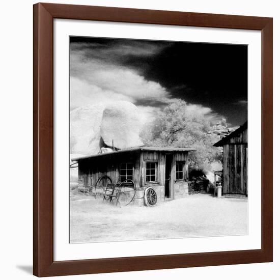 Desert Queen Ranch, Joshua Tree National Park, California, USA-Janell Davidson-Framed Photographic Print