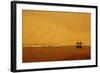 Desert reflection. Badain Jaran Desert, Inner Mongolia, China.-Ellen Anon-Framed Photographic Print