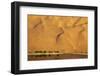 Desert reflection. Badain Jaran Desert, Inner Mongolia, China.-Ellen Anon-Framed Photographic Print