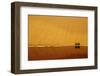 Desert reflection. Badain Jaran Desert, Inner Mongolia, China.-Ellen Anon-Framed Photographic Print